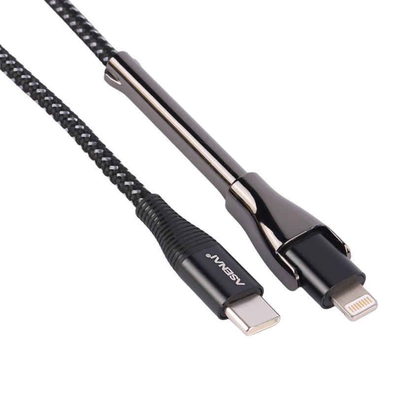 کابل تبدیل فست شارژ Asenai AC-004-PD Type-C To Lightning PD 20W 1m