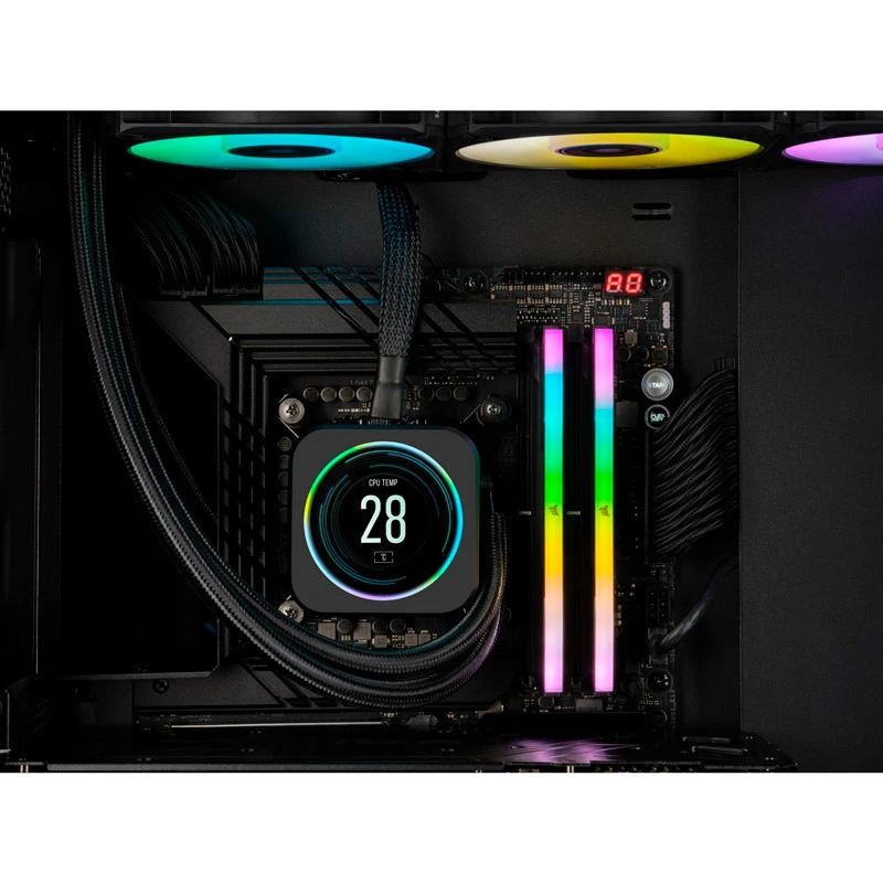 رم کامپیوتر Corsair Vengeance RGB DDR5 32GB 7200MHz CL34 Dual
