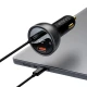 شارژر فندکی فست شارژ Baseus CGZX070001 5A PD 140W + کابل تبدیل تایپ سی