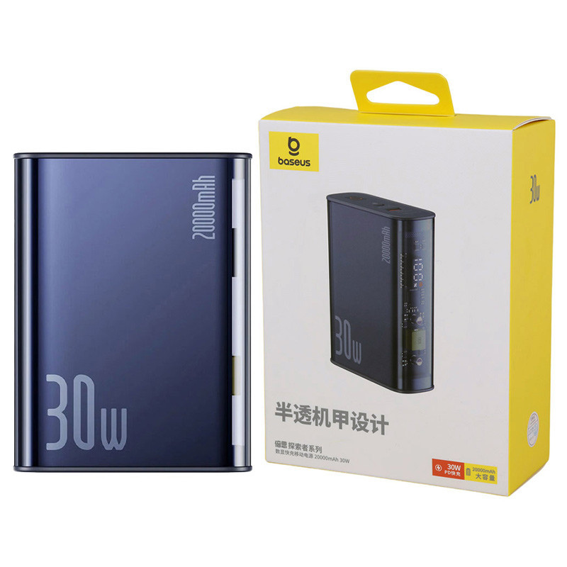 پاوربانک فست شارژ 20000 باسئوس Baseus PPTSZ2030 QC3.0 30W
