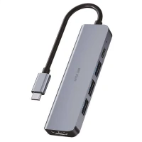 هاب 5 پورت Type-C گرین لاین GNADA5IN1GY
