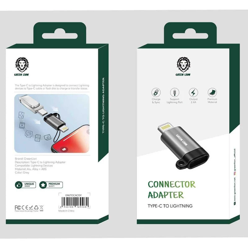 تبدیل Green Lion GNLTOCACY OTG USB To Lightning