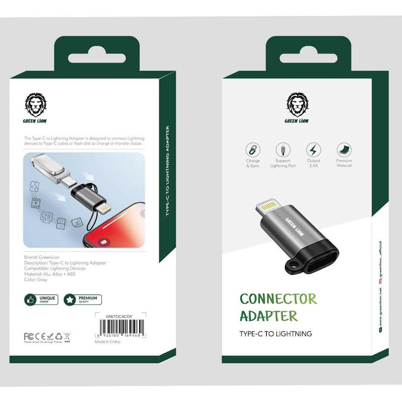 تبدیل Green Lion GNLTOCACY OTG USB To Lightning