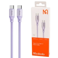 کابل تبدیل فست شارژ Mcdodo CA-221 Type-C To Type-C 3A PD 65W 1.2m