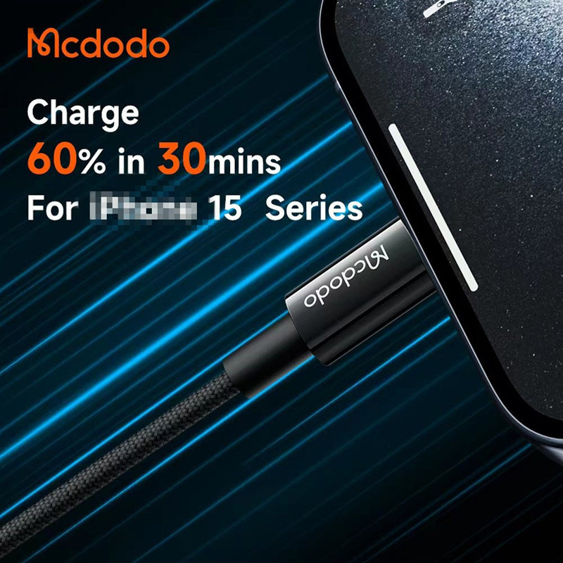 کابل تبدیل فست شارژ Mcdodo CA-277 Type-C To Type-C 3A PD 60W 1.2m