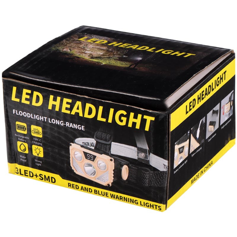 چراغ قوه پیشانی هدلایت شارژی LED Headlight