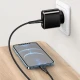 شارژر دیواری فست شارژ Mcdodo LCH-717 2Port 3A QC3.0 PD3.0 20W + کابل تبدیل تایپ سی