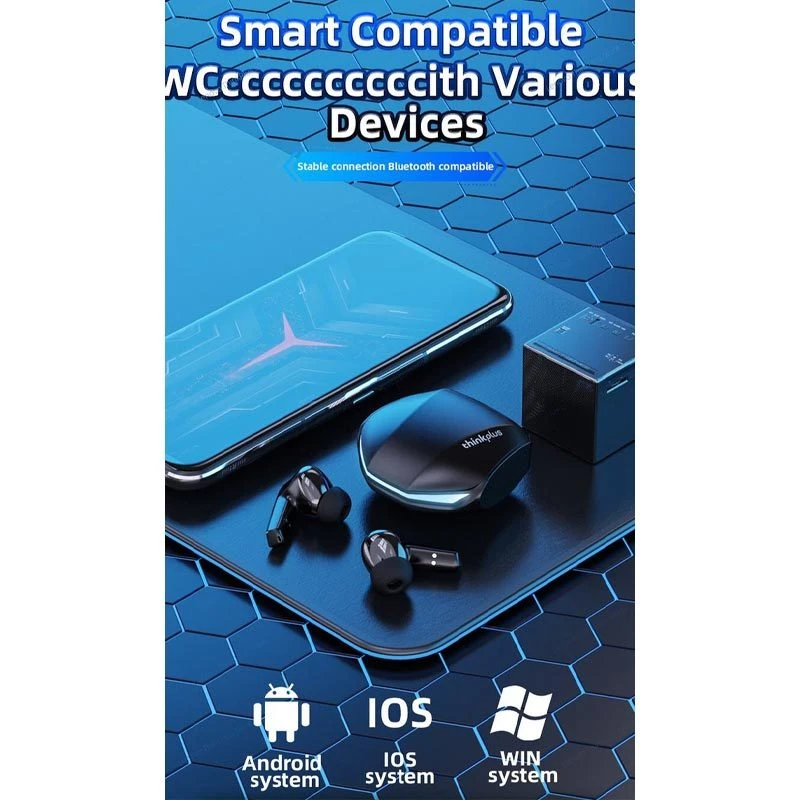 هندزفری بلوتوث دوتایی Lenovo ThinkPlus GM2 GM2 Pro TWS