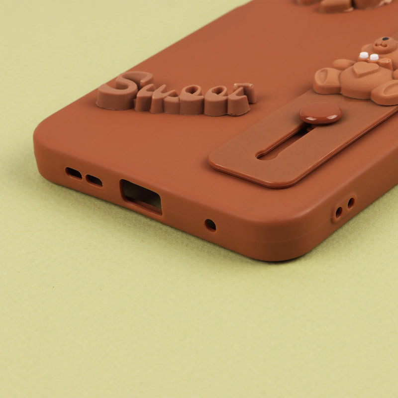 قاب سیلیکونی ژله ای دستبندی محافظ لنزدار Xiaomi Redmi Note 12 4G