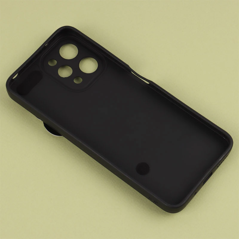 قاب سیلیکونی ژله ای دستبندی محافظ لنزدار Xiaomi Redmi 12 4G