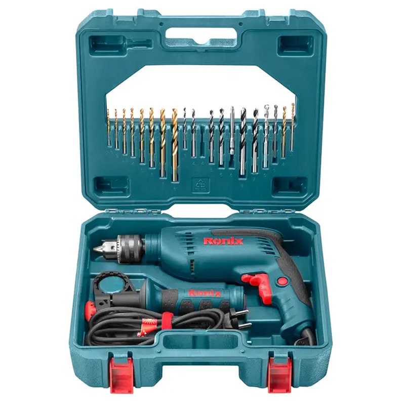 کیت دریل برقی چکشی Ronix 2250K