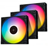 فن کیس دیپ کول DeepCool FC120 ARGB Black 12*12 بسته 3 عددی