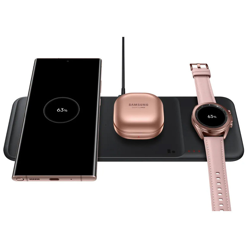 هولدر و شارژر وایرلس Samsung Trio EP-P6300 9W