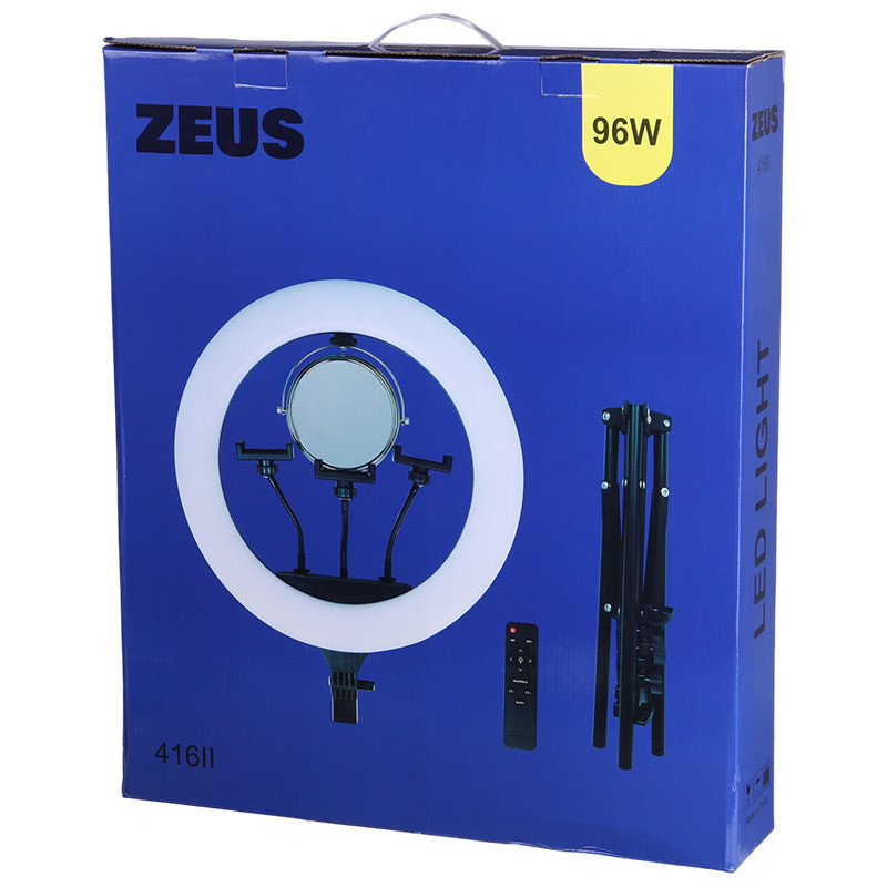 رینگ لایت پایه دار "18 Zeus BK-41611