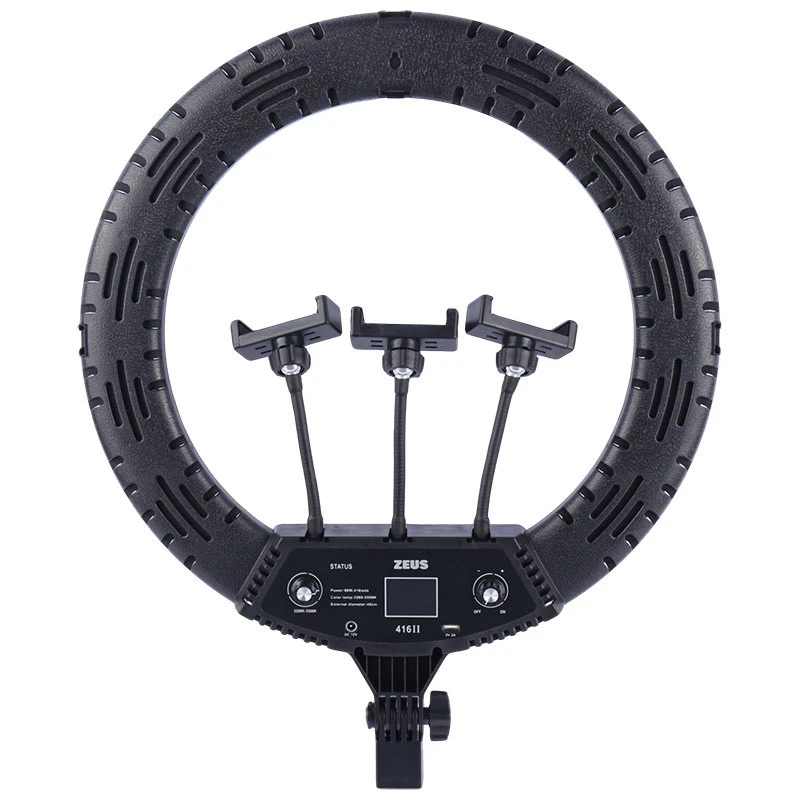 رینگ لایت پایه دار "18 Zeus BK-41611
