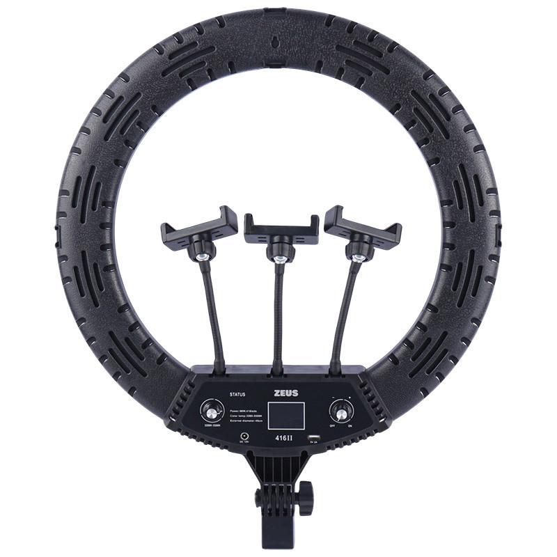 رینگ لایت پایه دار "18 Zeus BK-41611