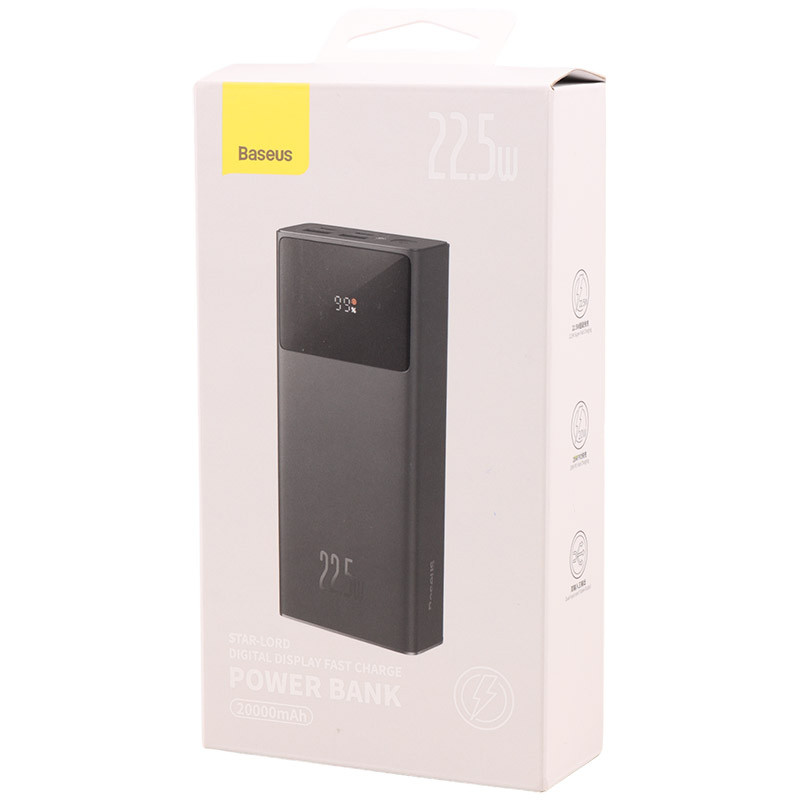 پاور بانک فست شارژ 20000 Baseus Star-Lord PPXJ060001 PD 22.5W