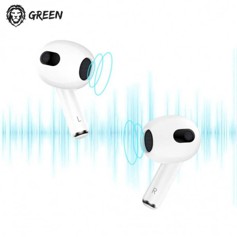 هندزفری بلوتوث دوتایی Green Lion Earbuds Pro TWS