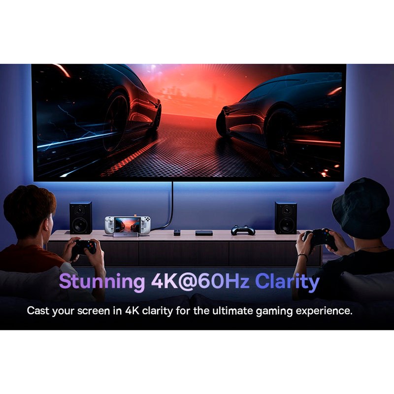 هاب 6 پورت Type-C باسئوس GamerX Steam Deck B00052900811-00
