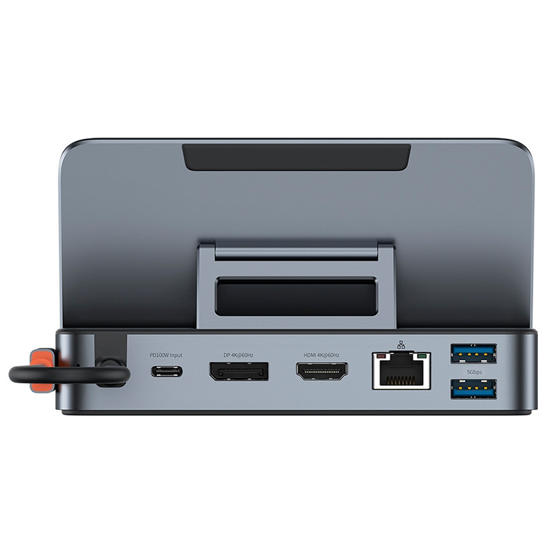 هاب 7 پورت Type-C باسئوس GamerX Steam Deck B00052901811-00