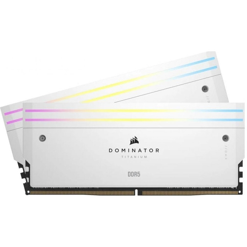 رم کامپیوتر Corsair Dominator Titanium RGB DDR5 32GB 6000MHz CL30 Dual