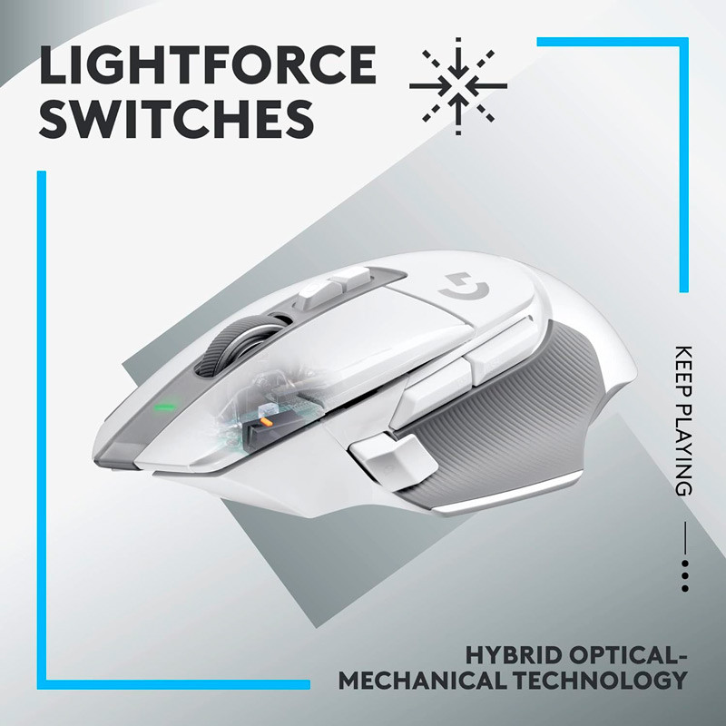 موس بی سیم گیمینگ Logitech G G502 X Lightspeed