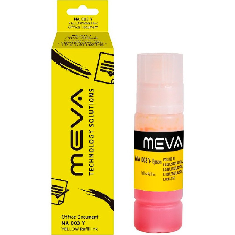 جوهر پرینتر Meva MA-003 100ml بسته 4 عددی