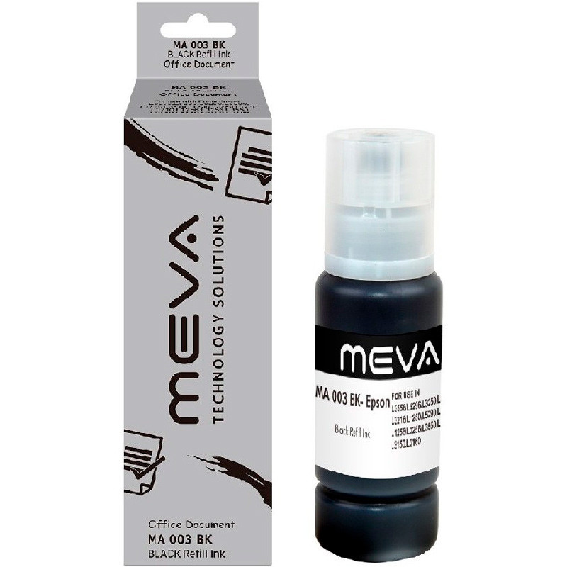 جوهر پرینتر Meva MA-003 100ml بسته 4 عددی