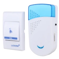 زنگ بی سیم دوشاخه دار Luckarm 8603