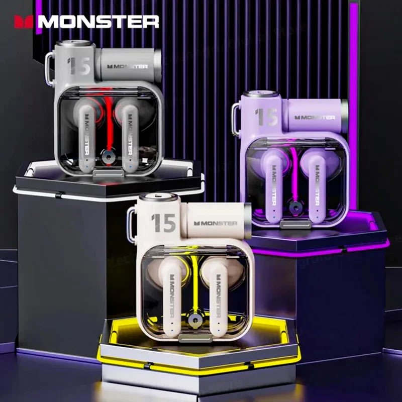 هندزفری بلوتوث دو تایی Monster XKT15 TWS