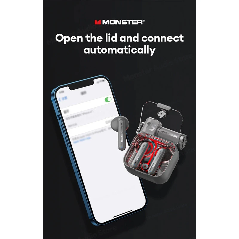 هندزفری بلوتوث دو تایی Monster XKT15 TWS