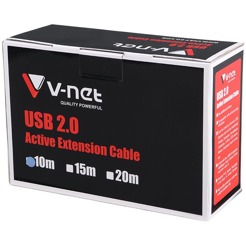 کابل افزایش طول V-net Active USB 10m