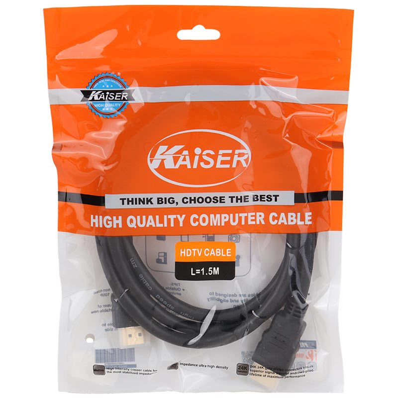 کابل HDMI کایزر Kaiser طول 1.5 متر کد 2