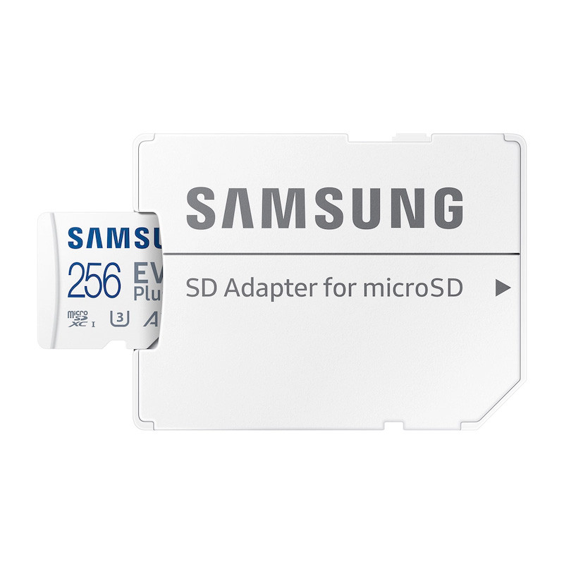 رم میکرو 256 گیگ سامسونگ Samsung Evo Plus V30 U3 A2 C10 130MB/s + خشاب
