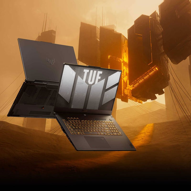 لپ تاپ Asus TUF Gaming F17 FX767VI Core i7 (13620H) 16GB 1TB SSD RTX4070 8GB 17.3" FHD