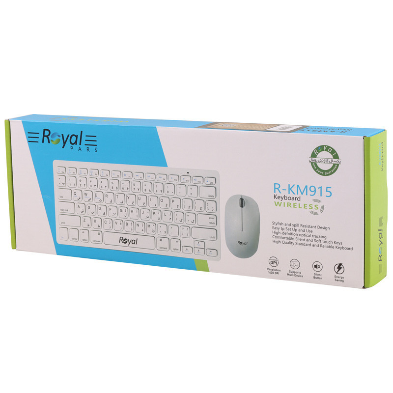 کیبورد و موس بی سیم رویال R-KM915