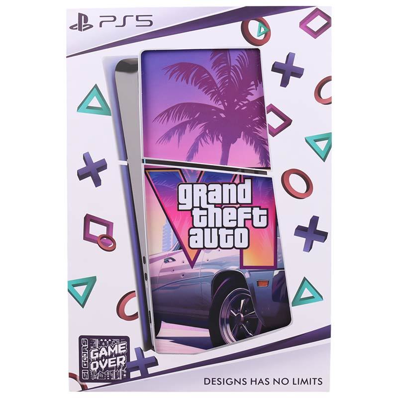 اسکین پلی استیشن 5 اسلیم طرح GTA VI کد 2