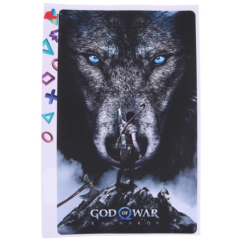 اسکین پلی استیشن 5 اسلیم طرح God of War Ragnarok کد 2