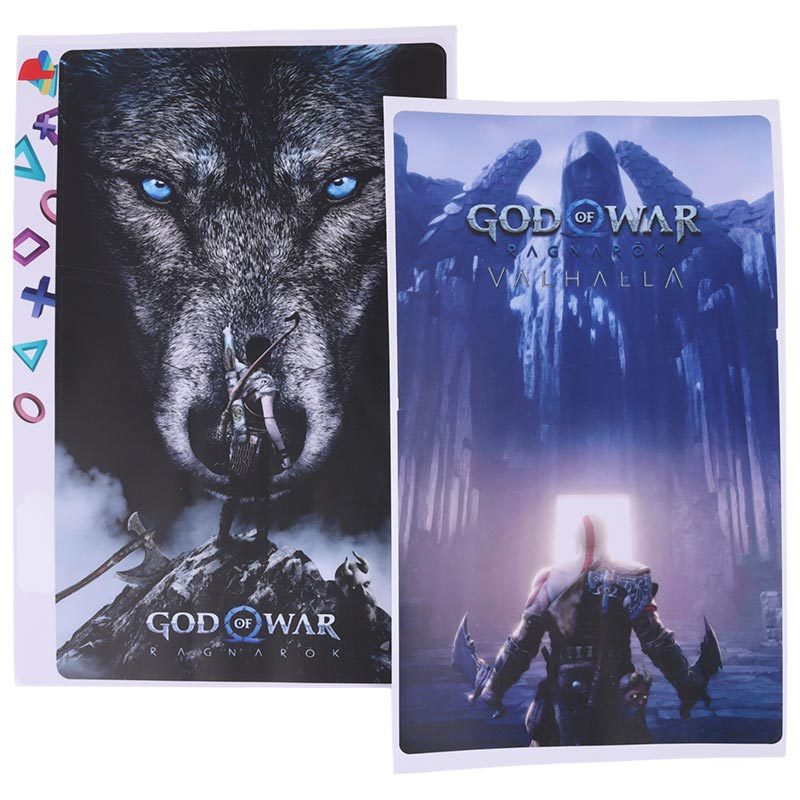 اسکین پلی استیشن 5 اسلیم طرح God of War Ragnarok کد 2