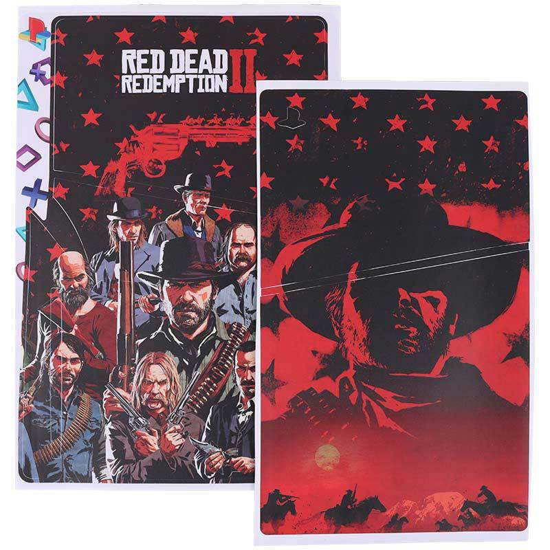 اسکین پلی استیشن 5 اسلیم طرح Red Dead Redemption 2 کد 2