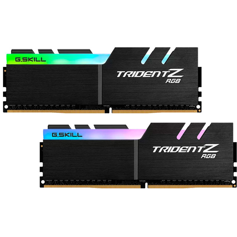 رم کامپیوتر G.SKILL Trident Z RGB F4 DDR4 32GB 3600MHz CL18 Dual