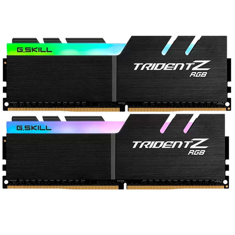 رم کامپیوتر G.SKILL Trident Z RGB F4 DDR4 32GB 3600MHz CL18 Dual