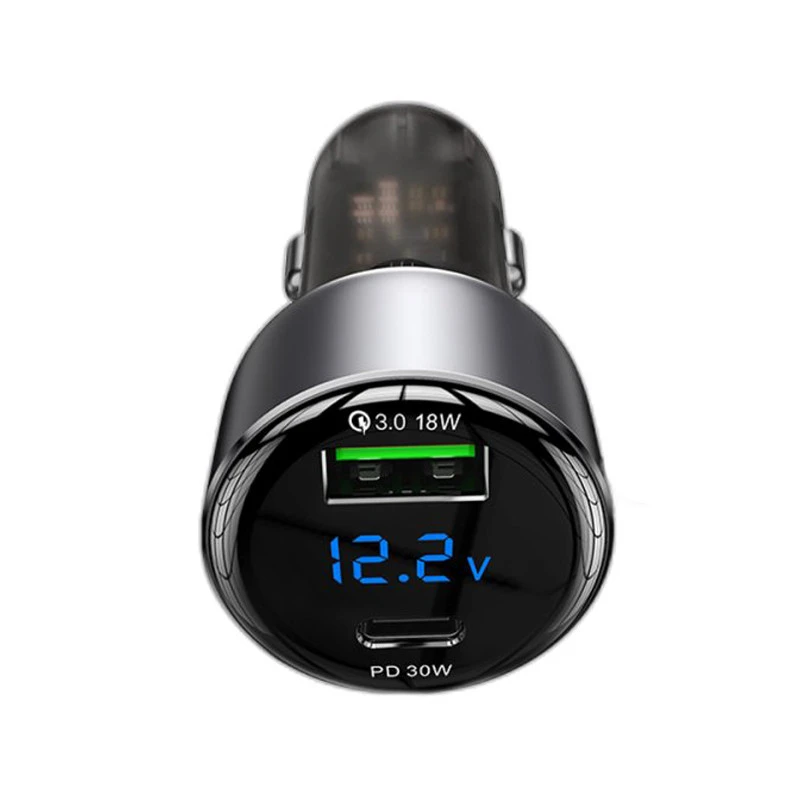 شارژر فندکی فست شارژ Yesido Y58 3A QC3.0 PD 30W