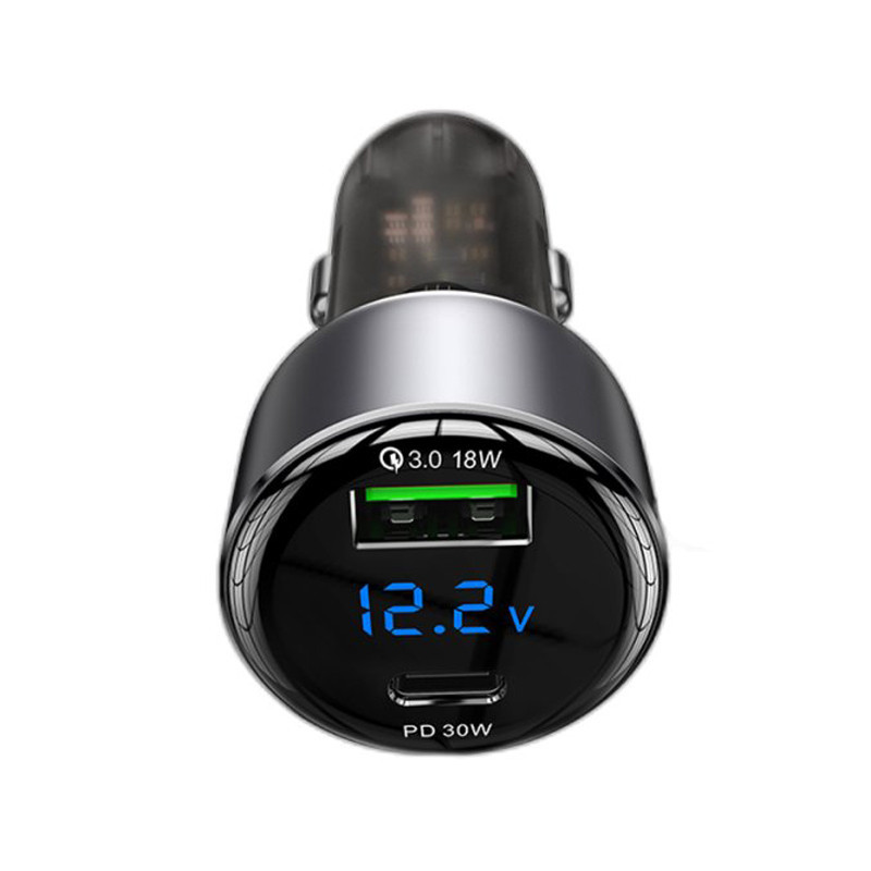 شارژر فندکی فست شارژ Yesido Y58 3A QC3.0 PD 30W