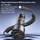 شارژر فندکی فست شارژ Yesido Y57 3A QC3.0 PD 50W