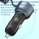 شارژر فندکی فست شارژ Yesido Y57 3A QC3.0 PD 50W