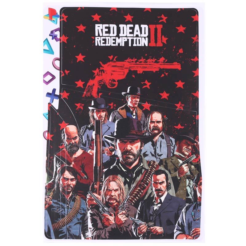 اسکین پلی استیشن 5 اسلیم طرح Red Dead Redemption 2 کد 2