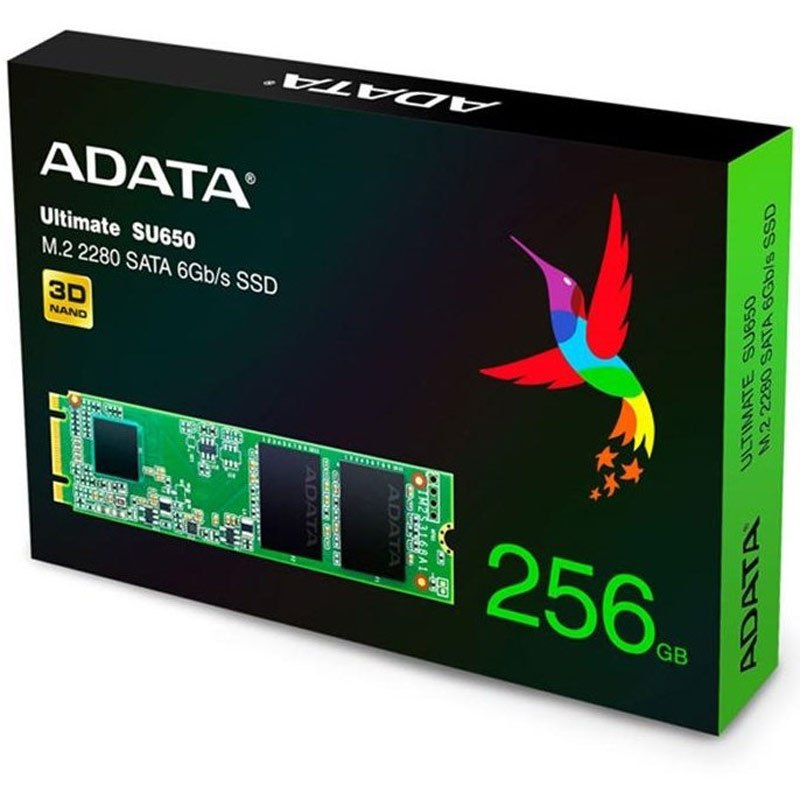 حافظه SSD ای دیتا Adata Ultimate SU650 256GB M.2