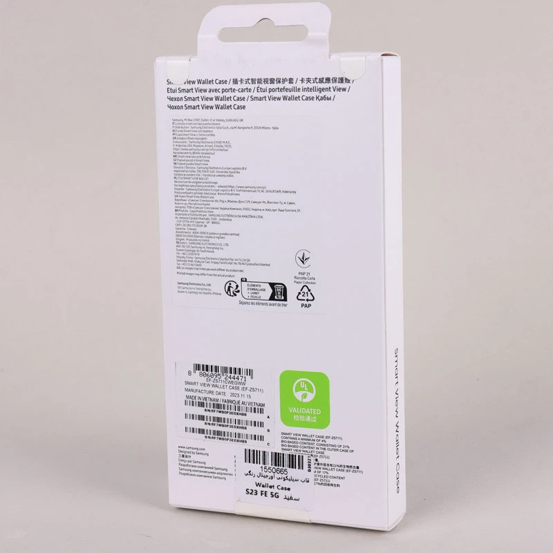قاب سیلیکونی اورجینال Wallet Case رنگی Samsung Galaxy S23 FE 5G