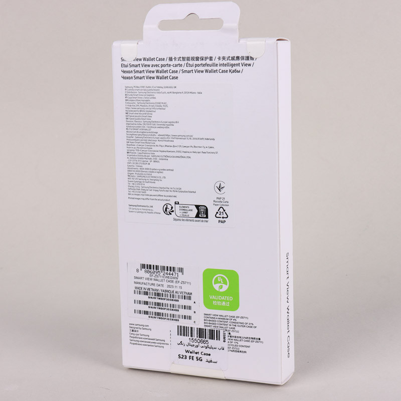 قاب سیلیکونی اورجینال Wallet Case رنگی Samsung Galaxy S23 FE 5G